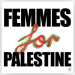 femmes for palestine sticker